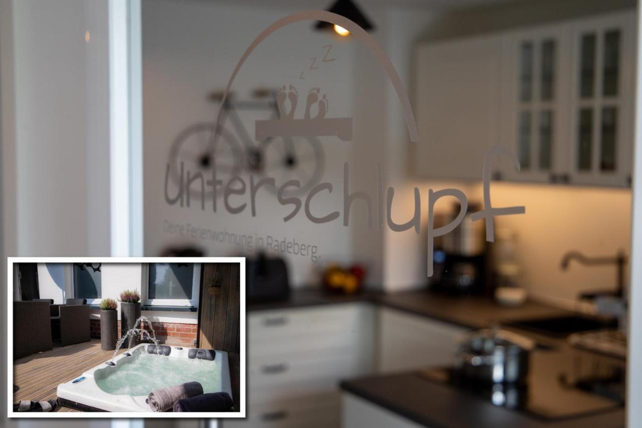 Unterschlupf Radeberg Mit Garten & Whirlpool Extérieur photo